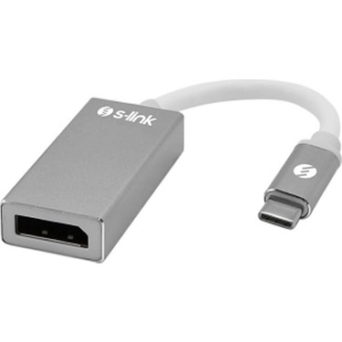 S-link SL-USB-C74 USB3.1 Type C to DISPLAY PORT Dönüştürücü Çevirici Adaptör