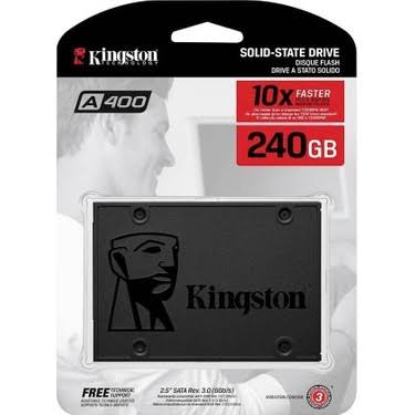 Kingston A400 SSDNow 240GB 2.5" 500MB/350MB/s Sata3 SSD Disk - SA400S37/240G