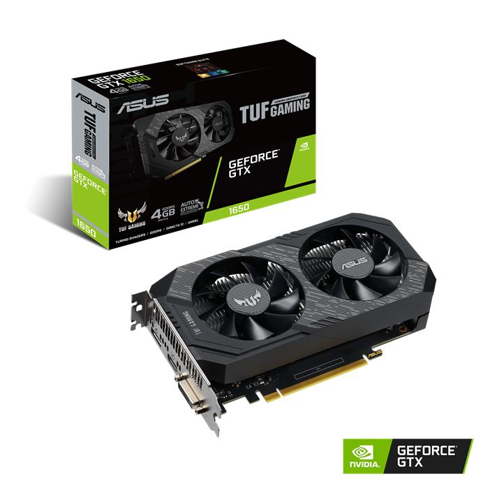 ASUS TUF-GTX1650-4GD6-GAMING 4GB GDDR6 HDMI DP 128Bit