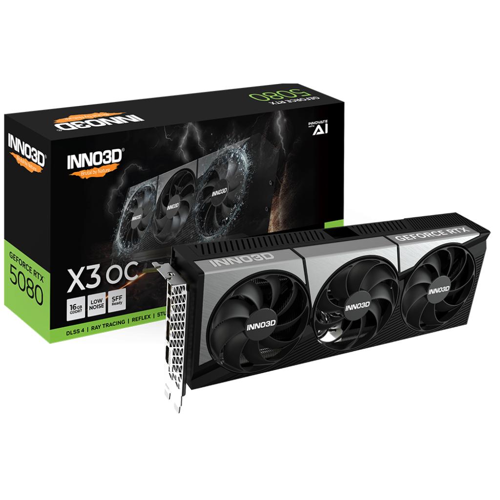 Inno3D GEFORCE RTX 5080 x3 OC 16GB 256Bit GDDR7