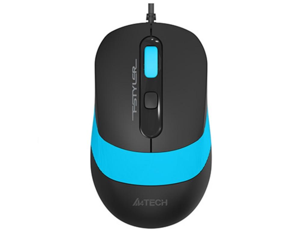 A4 Tech FM10 Mouse USB Mavi 1600DPI