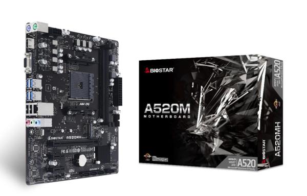 Biostar A520MH 4000Mhz OC S+V+GL DDR4 AM4 (mATX)
