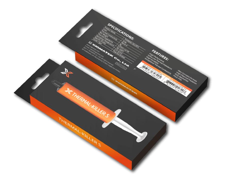 Xigmatek EN48205 THERMAL KILLER S 3g 9W/m-K Yüksek Performans Termal Macun
