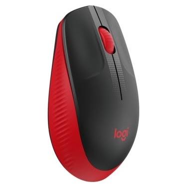 Logitech M190 1000 DPI 3 Tuş Optik Büyük Boy Kablosuz Mouse Red 910-005908