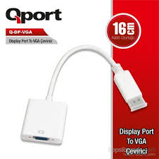Qport Q-DP-VGA DP to VGA Çevirici