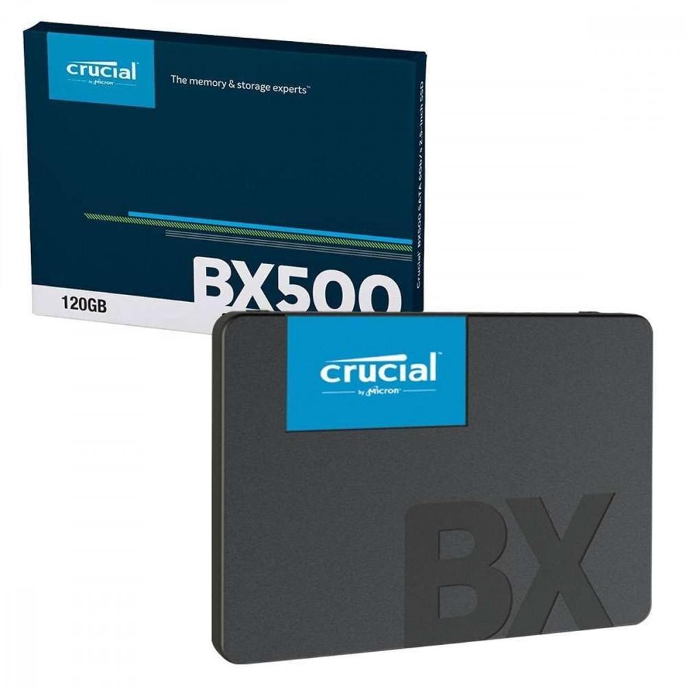 Crucial BX500 3D Nand 2.5" 120 GB SATA 3 SSD Disk CT120BX500ss