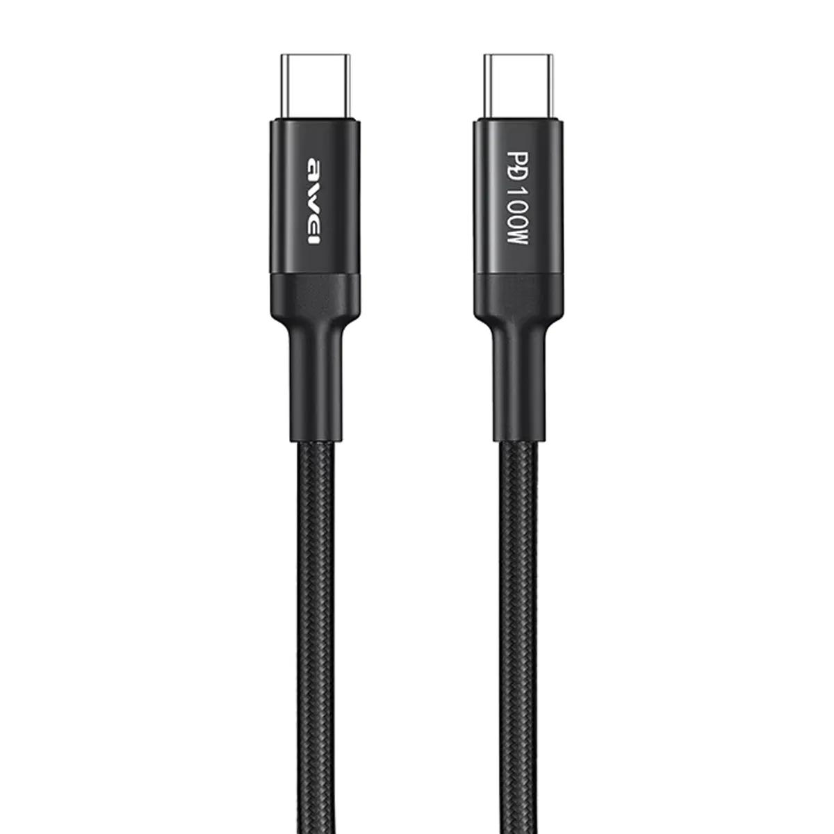 AWEİ CL-117T 100W TYPE-C TO TYPE-C  CABLE