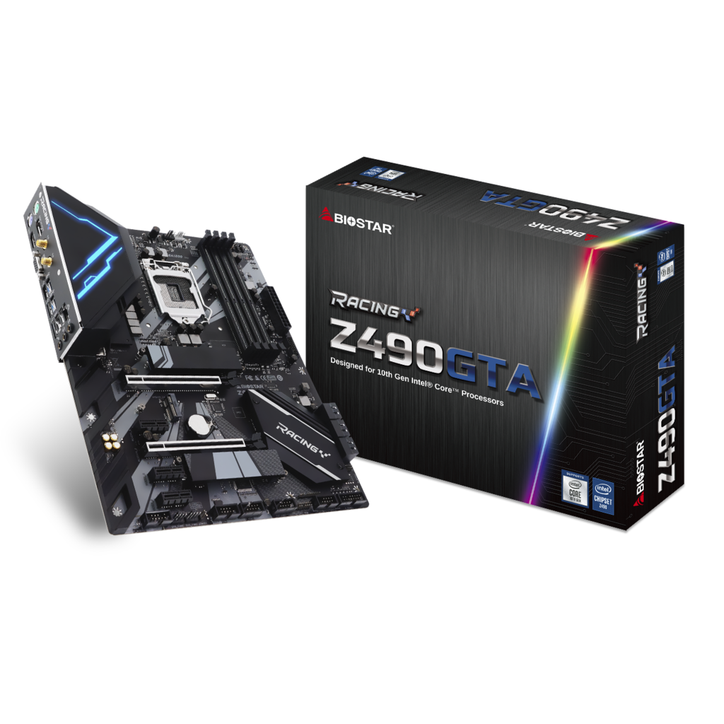 Biostar Racing Z490GTA EVO DDR4 4400+ S+GL LGA1200 Anakart