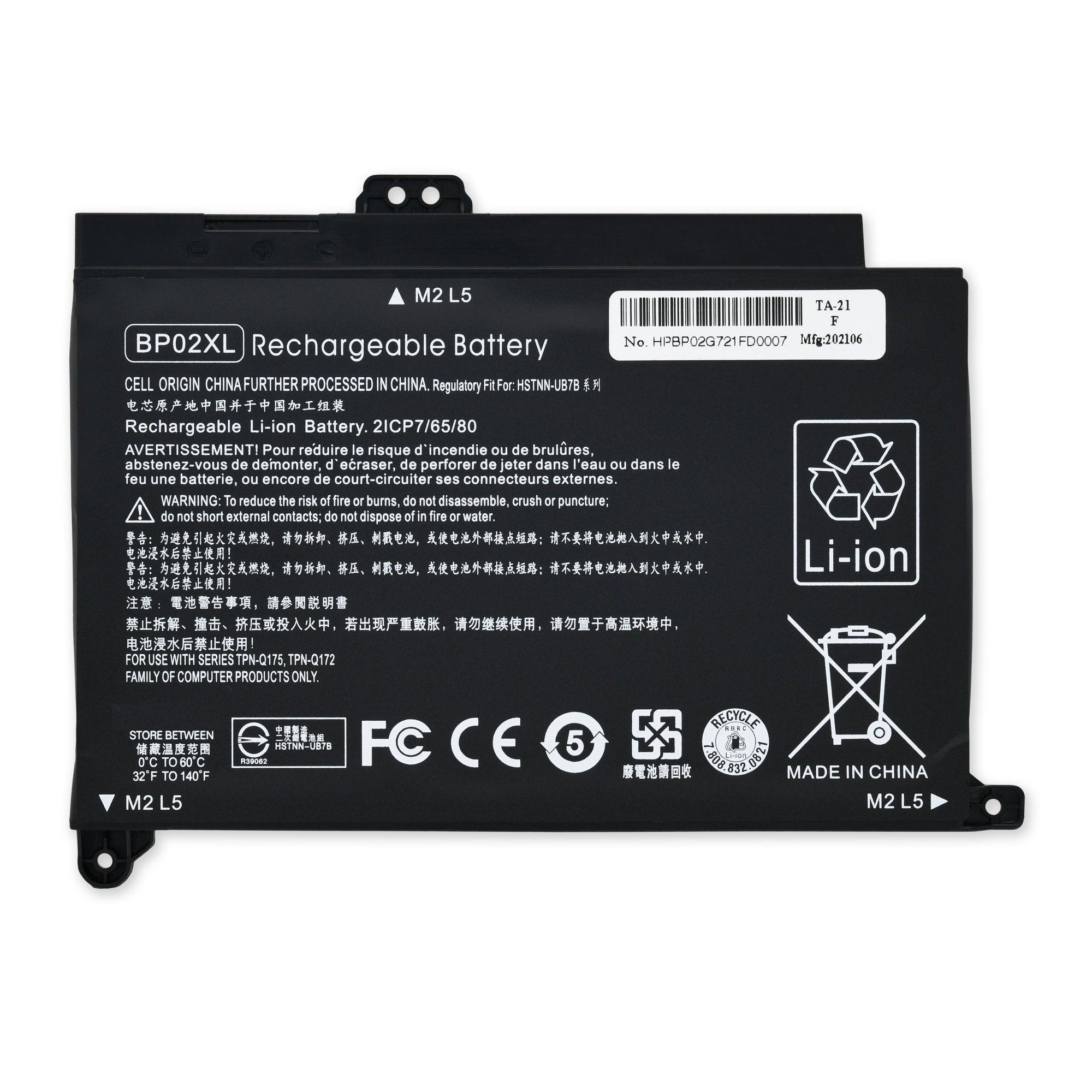 BTT BP02XL NOTEBOOK BATARYA