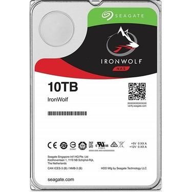 10TB SEAGATE IRONWOLF 7200 256M NAS ST10000VN0008