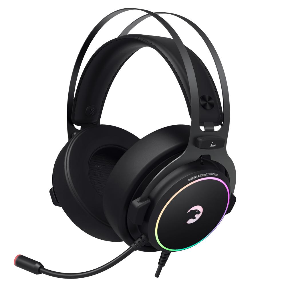 GamePower Warlord Siyah 7.1 Surround RGB Gaming Kulaklık