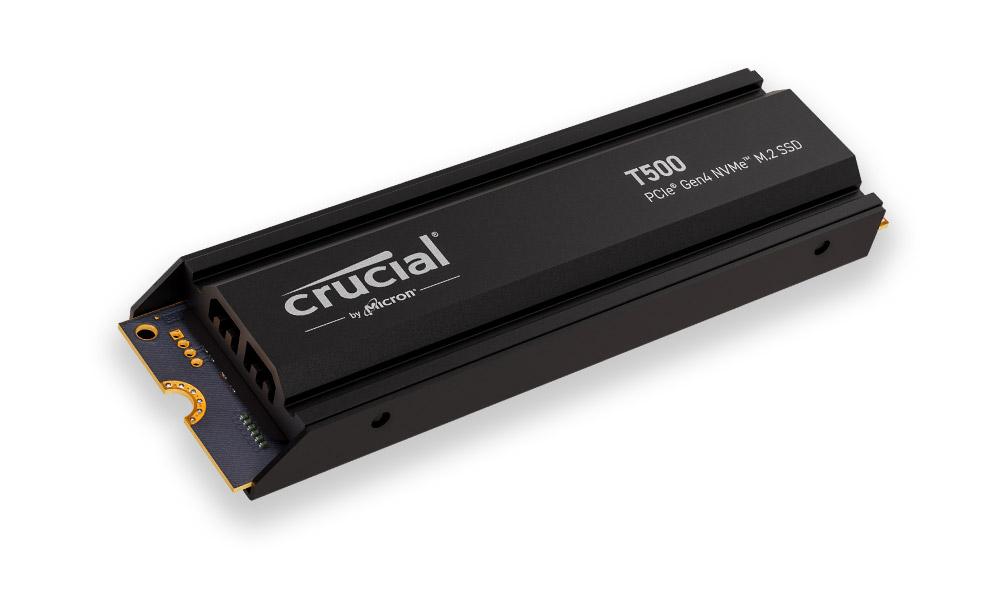 Crucial T500 2TB SSD Gen4 NVMe M.2 CT2000T500SSD5 Soğutuculu