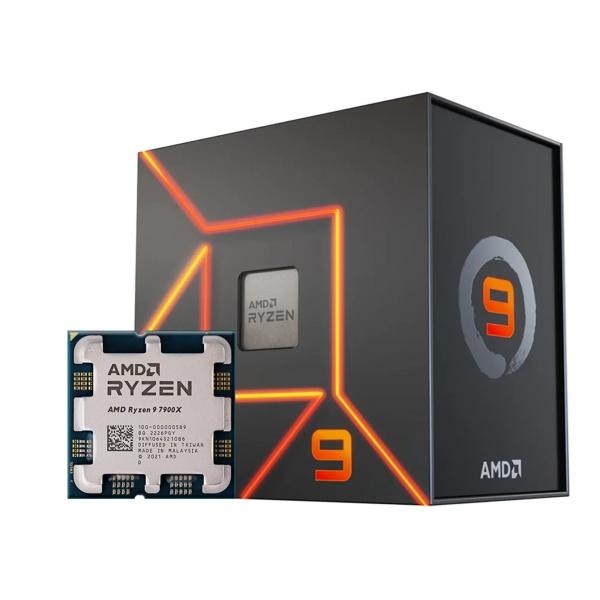 amd ryzen 9 7900x 4.7ghz 5.6ghz 76mb 12c/24t 170w am5 tray