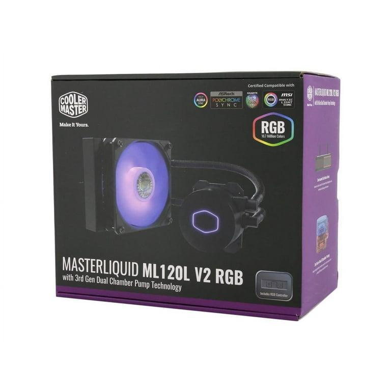 Cooler Master ML120L 120mm V2 RGB Sıvı Soğutucu 1700/AM5