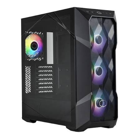 Cooler Master MasterBox TD500 V2 Mesh ARGB Mid Tower Siyah Kasa PSU YOK