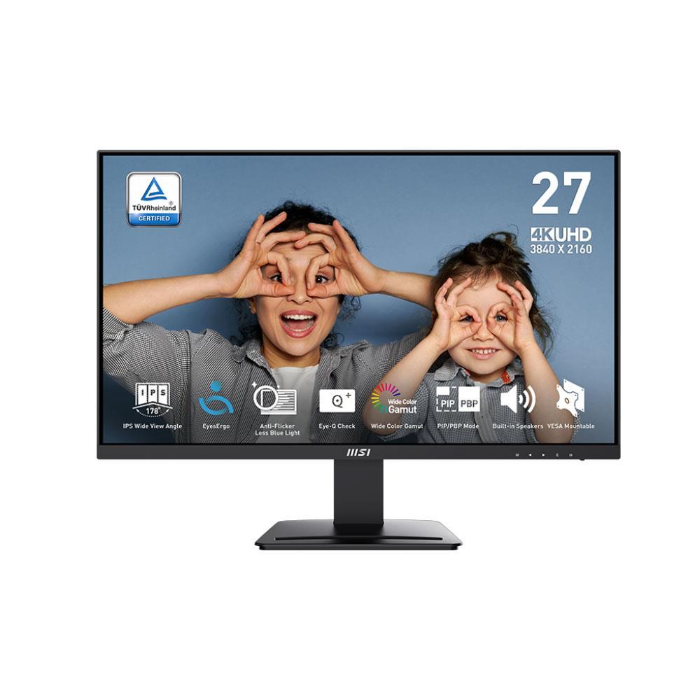 MSI 27" Pro MP273U Flat IPS 4ms Anti-Glare Siyah UHD Monitör