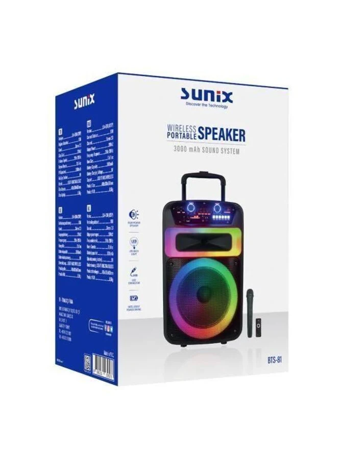 BTS81 BLUETOOTH SPEAKER