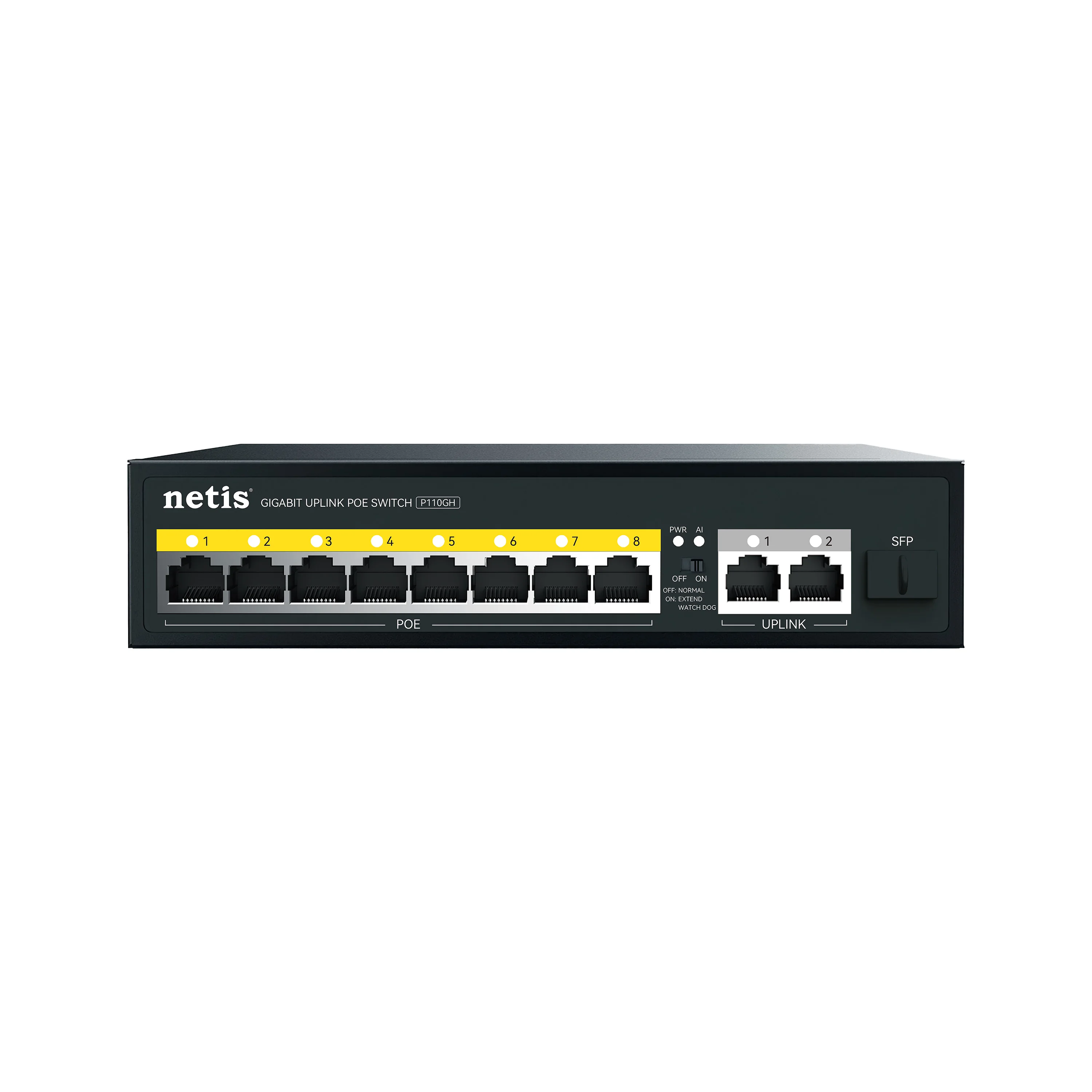 eye+ 8 FE 2 GE poe switch