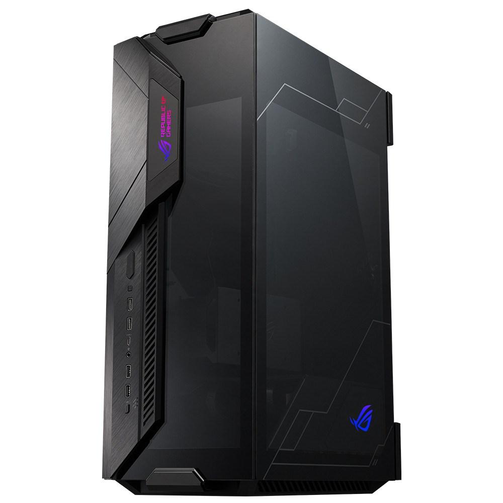 Asus ROG Z11 GR101 ARGB Temperli Cam USB 3.2 Siyah Mini-ITX Mini Tower Gaming Kasa