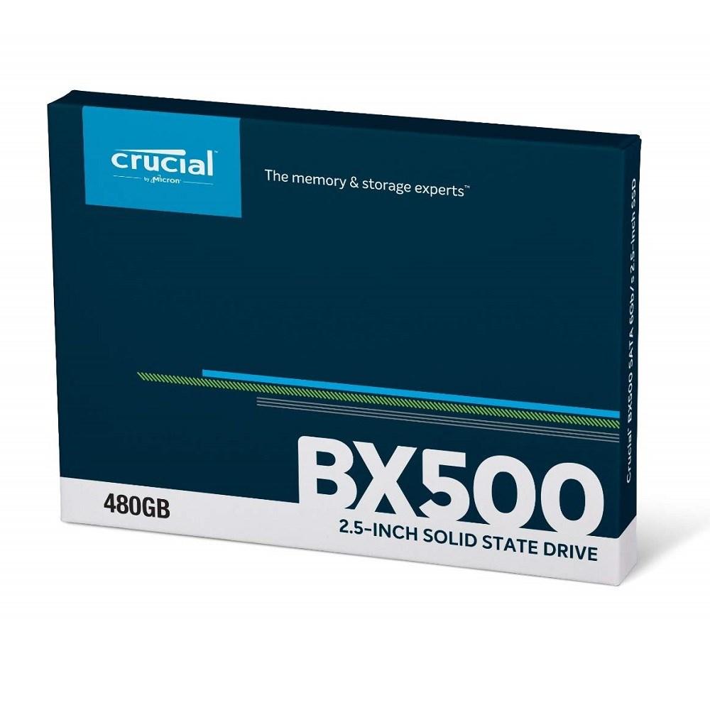 Crucial BX500 3D Nand 2.5" 480 GB SATA 3 SSD Disk CT480BX500SSD1