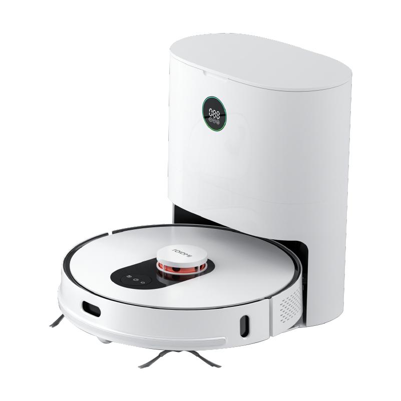 Roidmi Eve Plus Vacuum Mop Akıllı Çöp Toplama İstasyonlu Robot Süpürge ve Paspas
