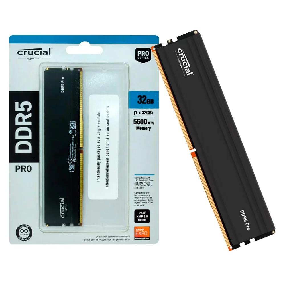 Crucial Pro 32GB (2x16) DDR5 5600MHz
