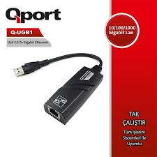 Qport Q-UGB1 Gigabit 1port USB 3.0 Ethernet