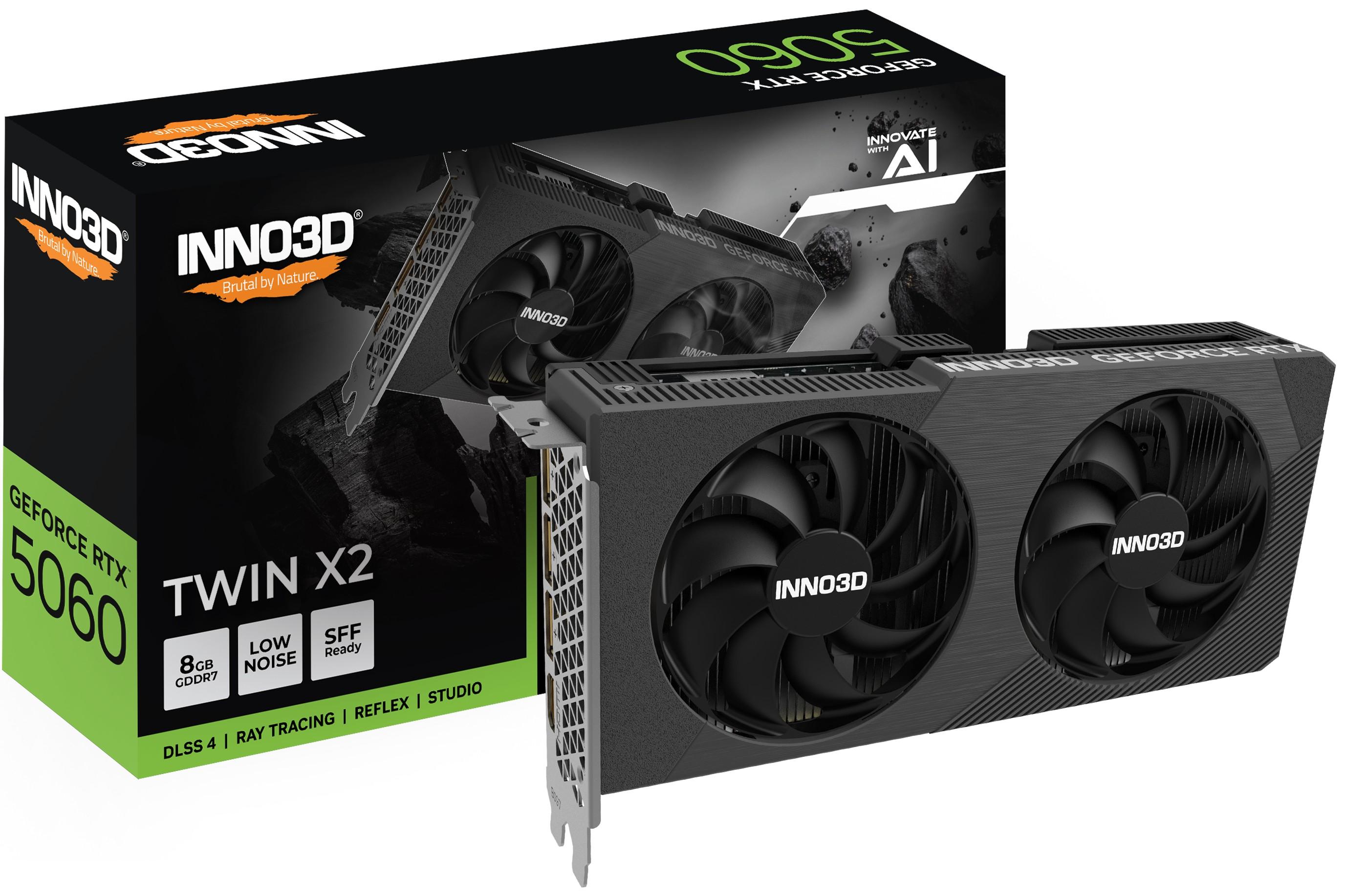 Inno3D RTX5060 8GB Twin X2 128Bit GDDR7