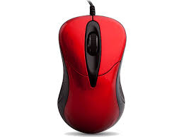 Everest SM-115 Kablolu Kırmızı Mouse