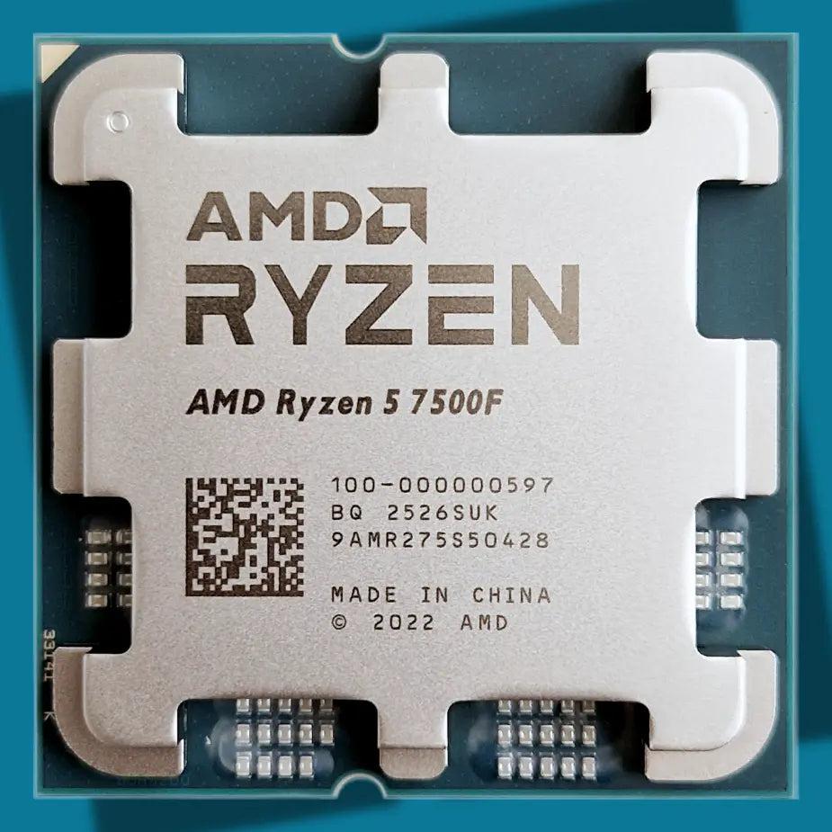 AMD Ryzen 5 7500F 3.7GHZ 5.GHZ 32MB 6C/12T 65W AM5 ZEN 4-Tray