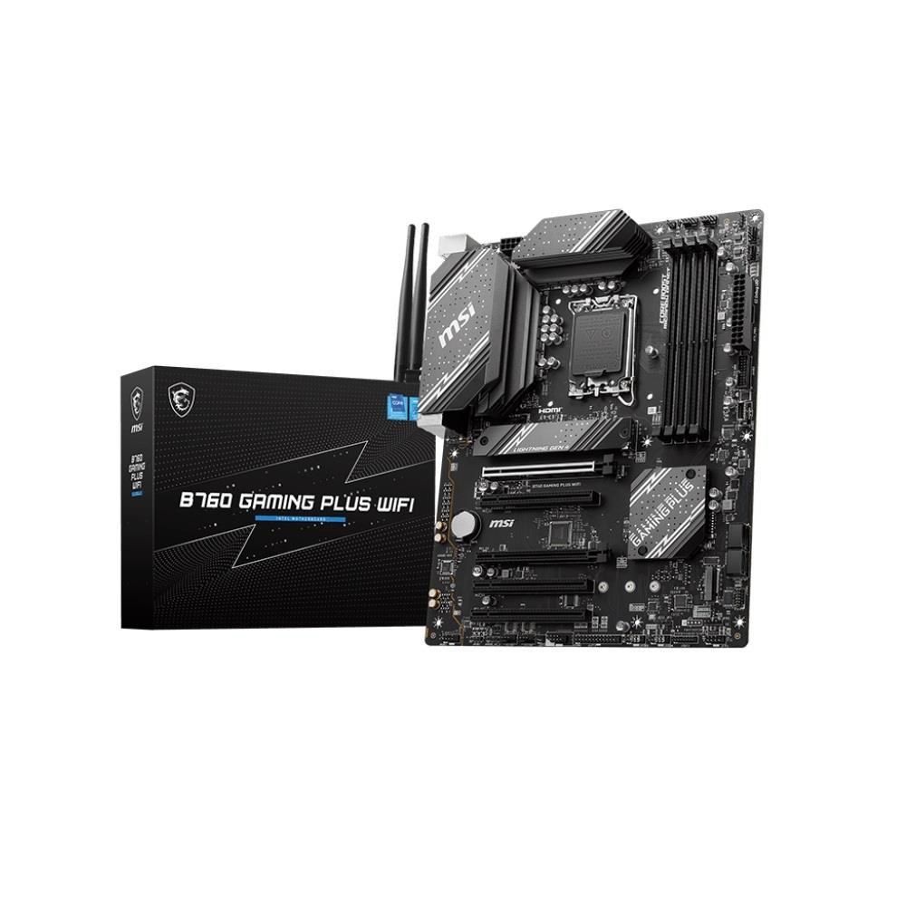 MSI B760 GAMING PLUS WIFI SOKET 1700 DDR5 6800(OC)
