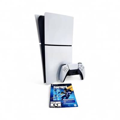Sony Playstation 5 Slim Digital edition Fortnite - White