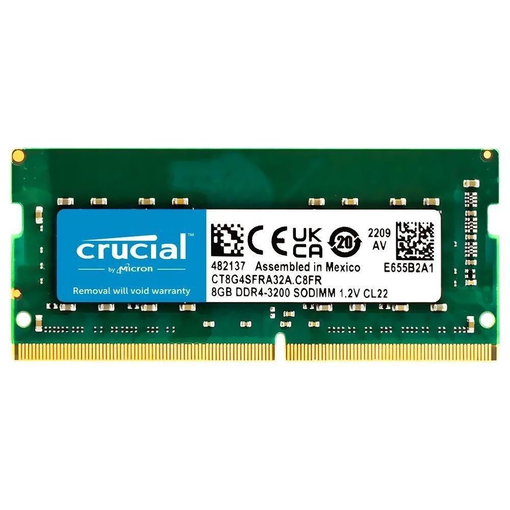 Crucial NTB 8GB 3200MHz DDR4