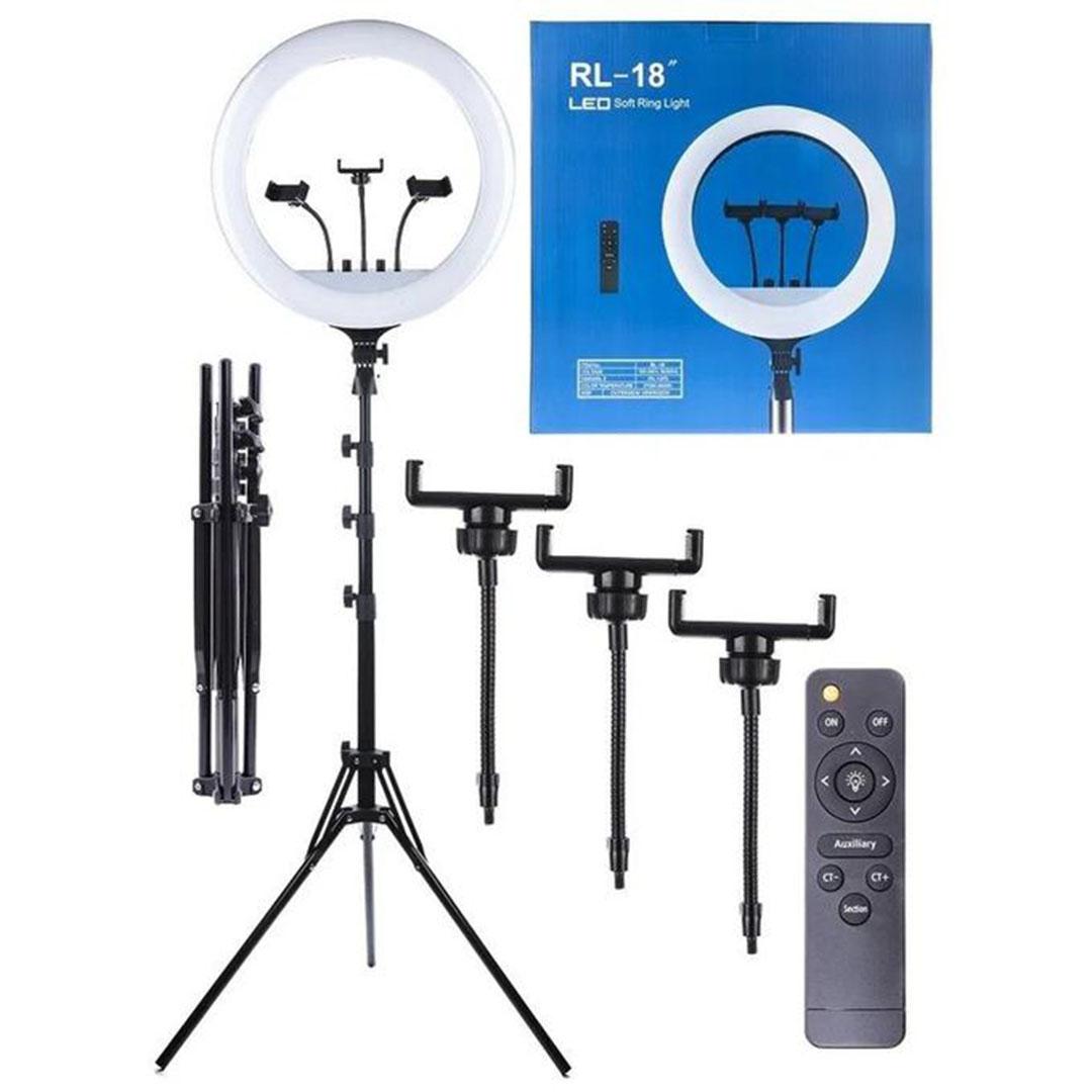 Zore RL-18 Işıklı Telefon Tutucu Ring Light