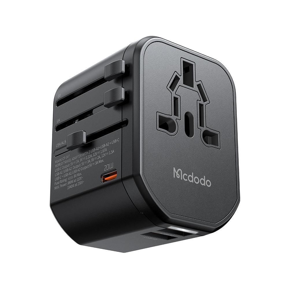 MCDODO GLOVE POWER 100W UNİCERSAL TRAVEL ADAPTRER KİT CP-614
