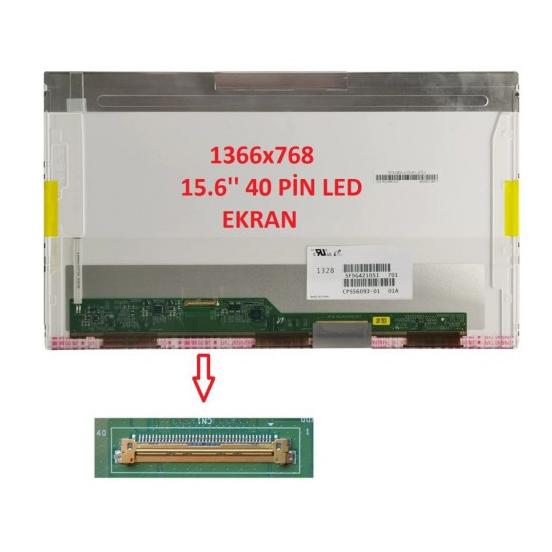 Pars Power 15.6" inç 40 Pin Slim Led 1366 X 768 Ekran Panel