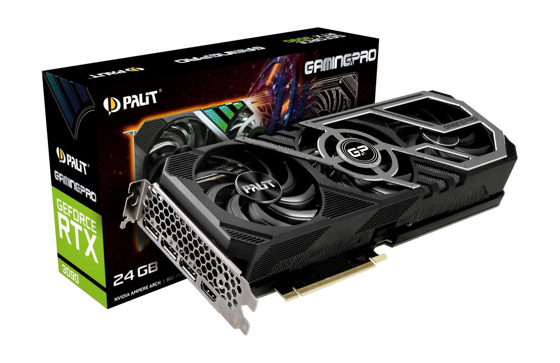 Palit GeForce RTX3090 GamingPro 24GB 384 Bit Ekran Kartı