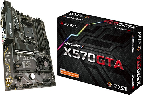 Biostar X570GTA 4000Mhz OC S+V+GL DDR4 AM4 (ATX) Anakart
