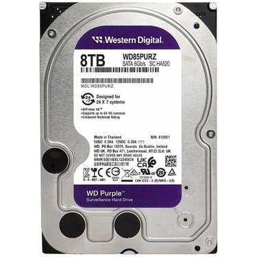 WD PURPLE 3,5" 8TB 256MB 5640RPM WD85PURZ