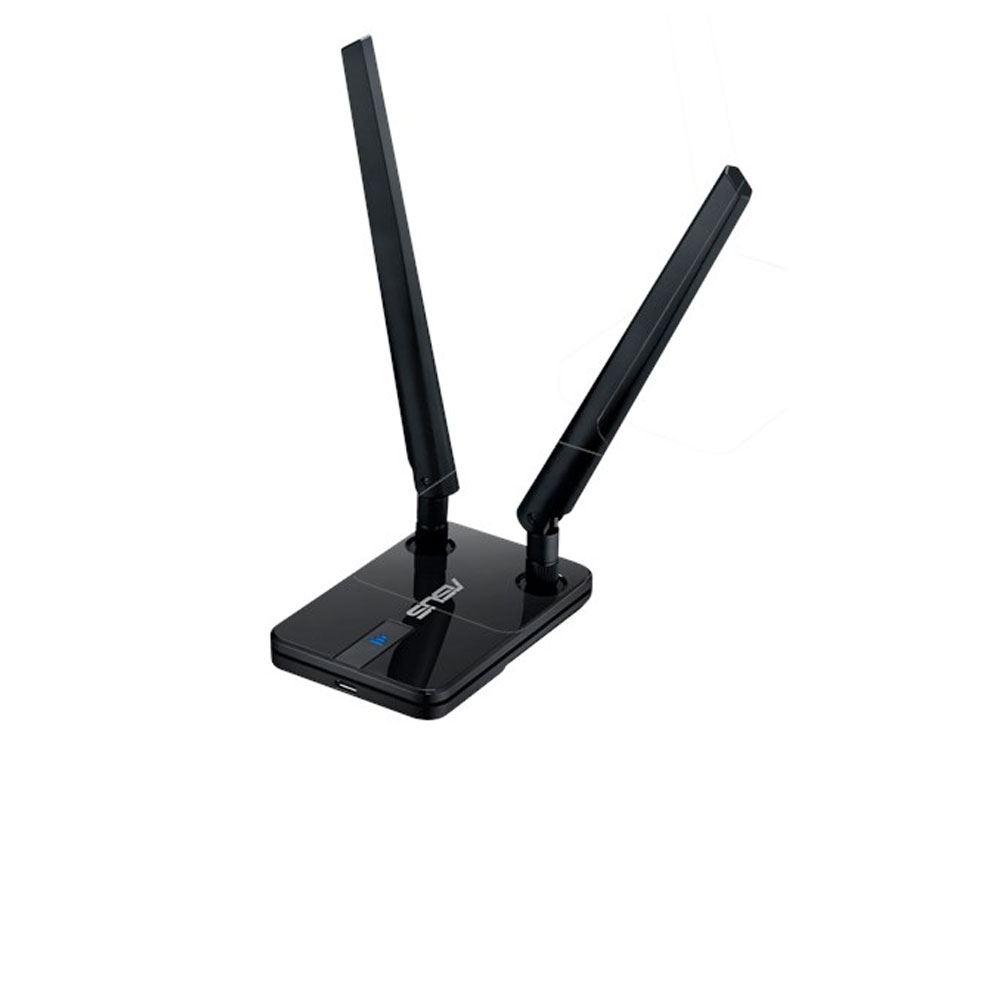 Asus USB-N14 300mbps 2x5dbi Antenli Yüksek Çekim USB Adaptör