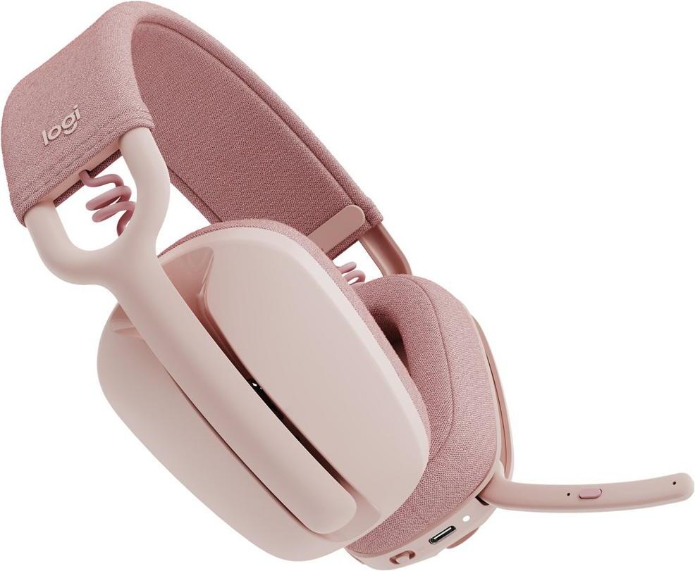 Logitech ZONE VİBE 100 Mikrofonlu Bluetooth Kablosuz  Pembe