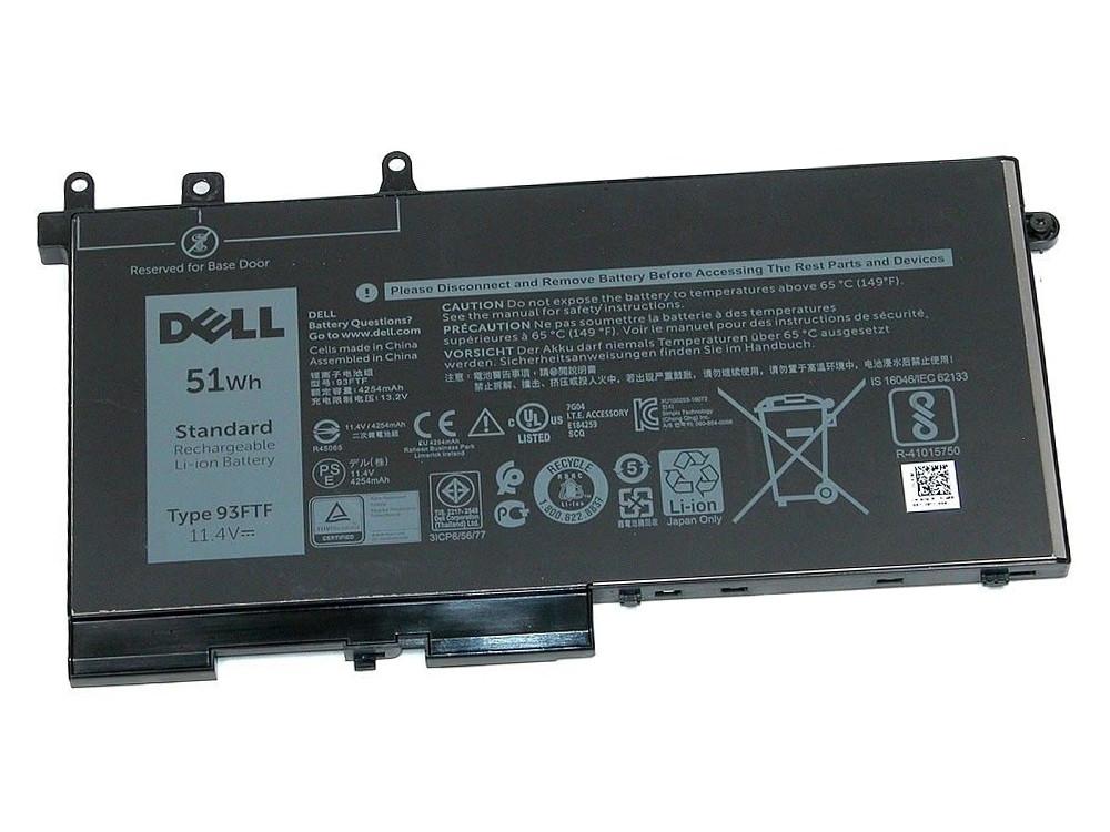 Dell Type 093FTF 93FTF 0D4CMT D4CMT Orjinal Laptop Bataryası