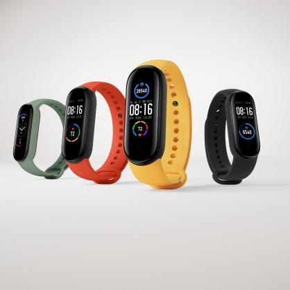 Zore Xiaomi Mi Band 5 Zore Klasik Kordon Sarı ZRWA-MB5KK-SLKN23