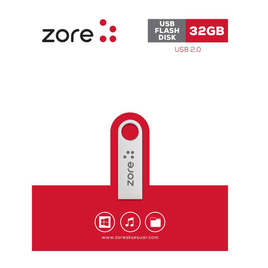 Zore Metal USB Flash Disk 32GB ZRFD-32GBFM1-USB23