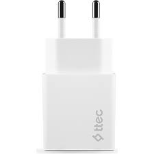TTEC Smartcharger Duo Seyahat Şarj Aleti Çift USB 2.4A Beyaz