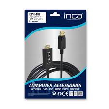 INCA IDPH-18T DİSPLAYPORT TO HDMI 1.8 METRE
