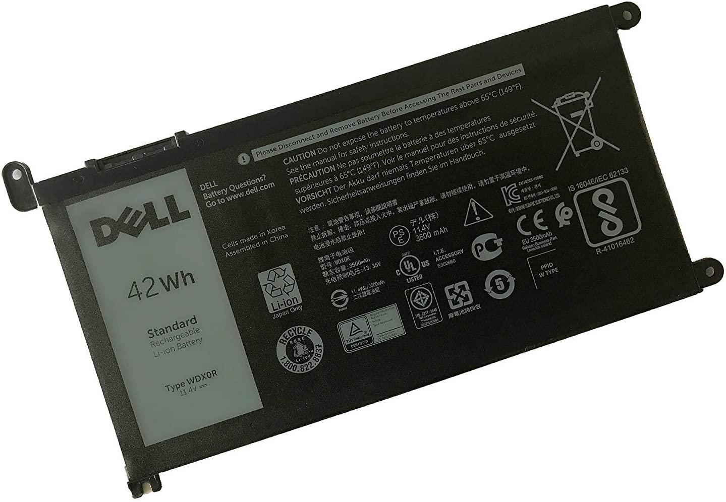 Dell WDX0R, T2JX4 Batarya - Pil (Pars Power)