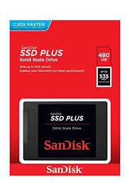 Sandisk 480GB SSD Plus Disk Sata 3