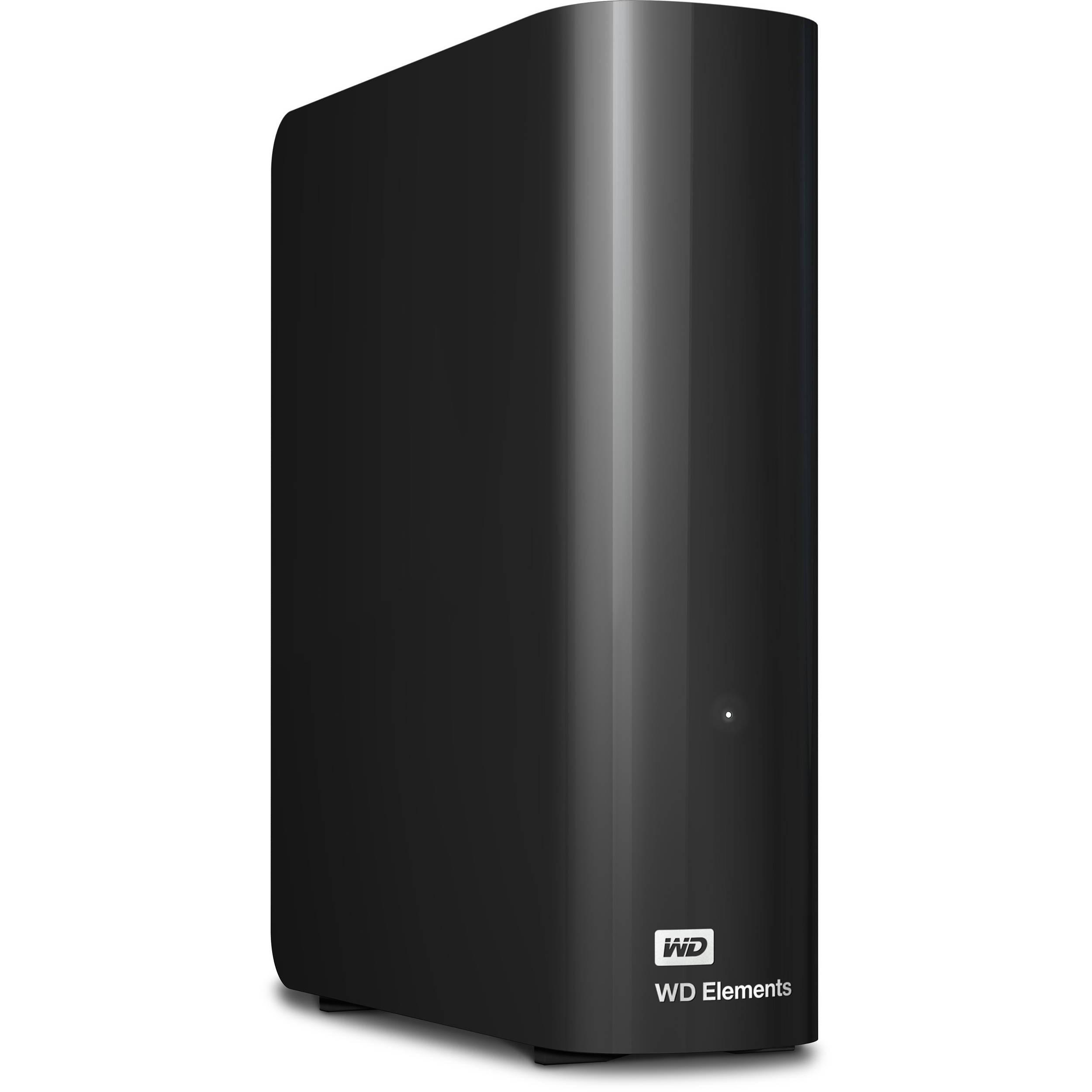 Western Digital Elements WDBWLG0060HBK 6TB 3.5" USB 3.0 Taşınabilir Harddisk Siyah