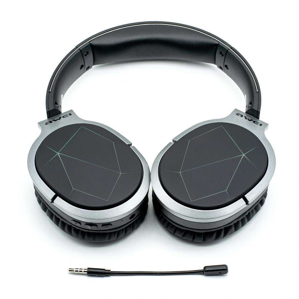 Awei A799BL Mikrofonlu Bluetooth Gaming Kulaklık Black-Gray